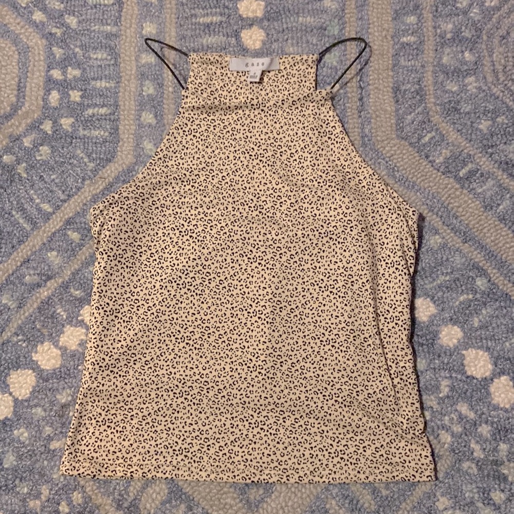 Tank top, animal print